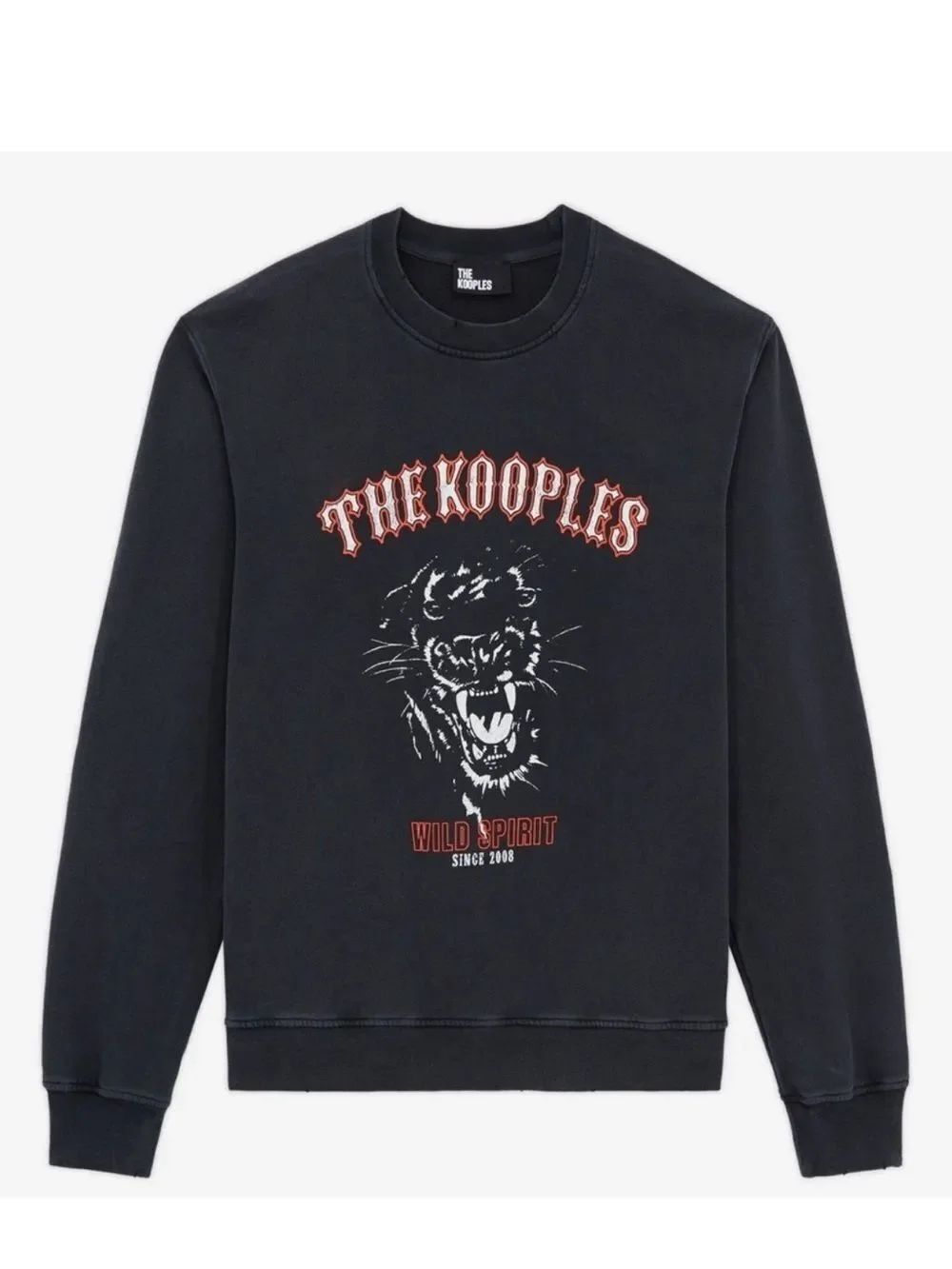$215 The Kooples The Kooples Black Panther
Graphic Sweater NWT SMALL UNISEX